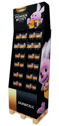 [ESPOPOWER] ESPOSITORE POWER BOOST 80BL. AA + 60BL. AAA