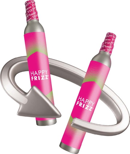 [HAPPYRIC] BOMBOLA QUICK RICARICABILE 425GR. HAPPY FRIZZ