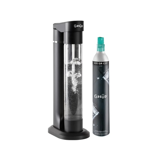 [G04106021] GASATORE GASUP A VITE QUOKKA NERO CON BOMBOLA