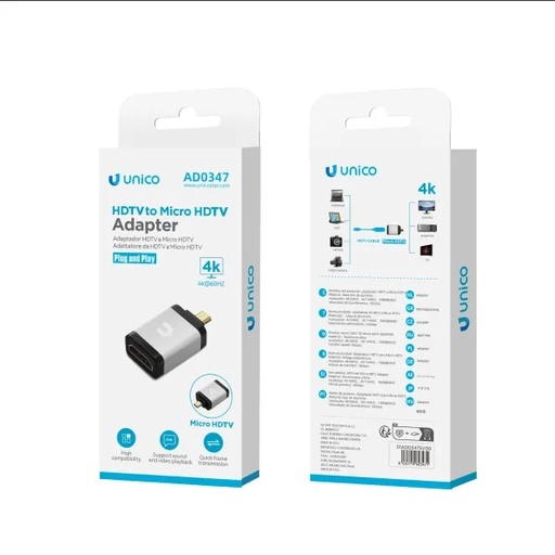 [CL304] ADATTATORE DA FEMMINA HDMI ® A MASCHIO MICRO