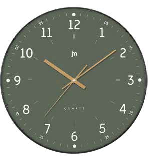 [00975V] OROLOGIO DA PARETE DIM. Ø CM. 35 MOVIMENTO CONTINUO SILENZIOSO.