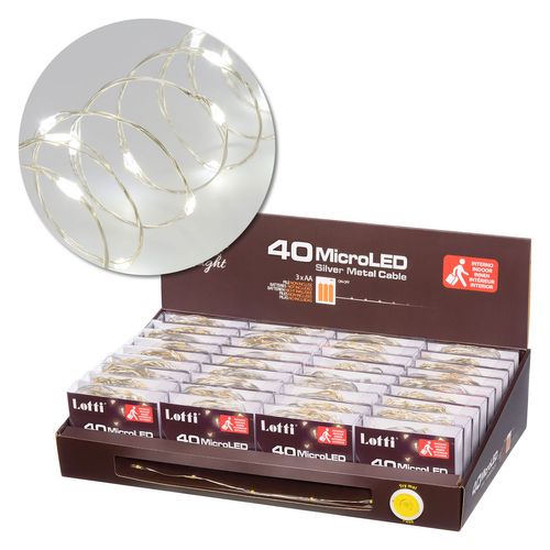 [L65833] CATENA 40 MICROLED 3XAA 4M PDQ
