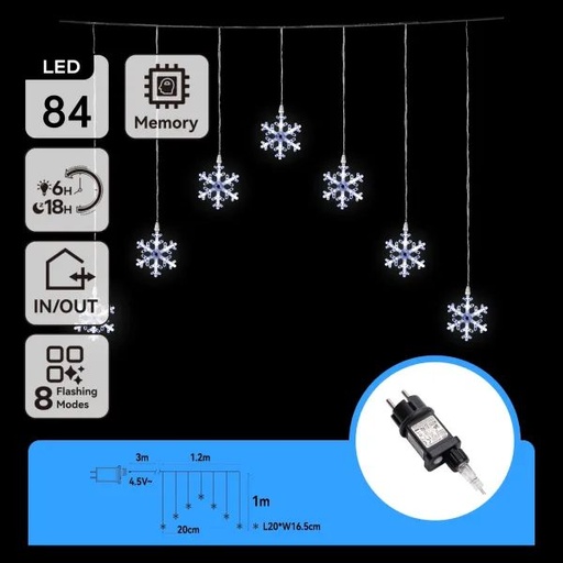 [AI003517] TENDA A V FIOCCO DI NEVE FREDDO 1.2*1M 7 STRISCE