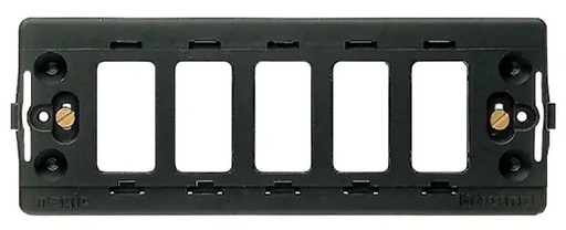 [BTIC505R] SUPPORTO BTICINO MAGIC IN RESINA 5 MODULI 505R