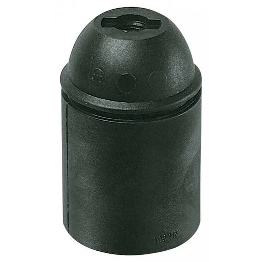 [VIW02101S] PORTALAMPADA E27 CPFIL CM/LISC. NERO VIMAR