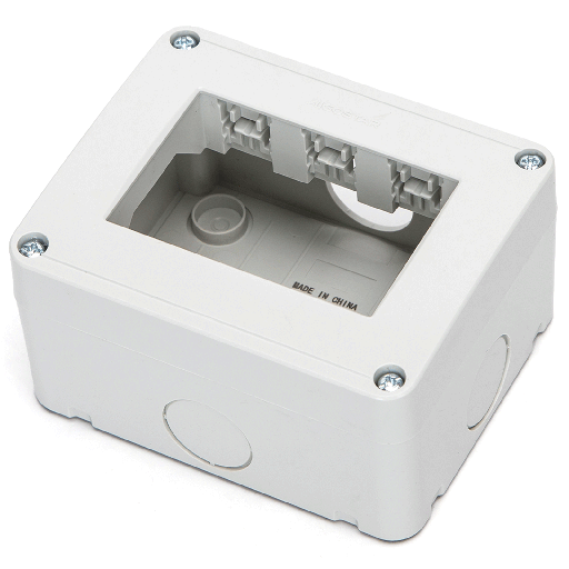 [AI338435] SCATOLA CONTAKT PER  BTICINO MATIX IP40 3 POSTI 