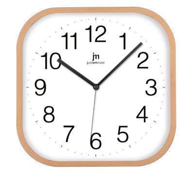 [00893W] OROLOGIO DA PARETE AL QUARZO CON MOVIMENTO CONTINUO SILENZIOSO LEGNO