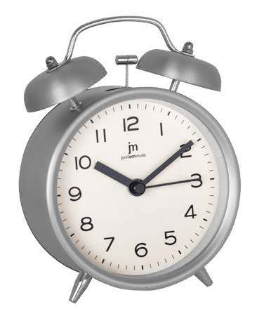 [JA7111C] SVEGLIA Q.ZO 14CM MOV. CONTINUO CROMATA