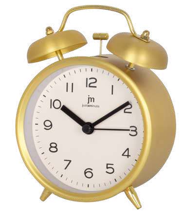 [JA7111G] SVEGLIA Q.ZO 14CM MOV. CONTINUO GOLD