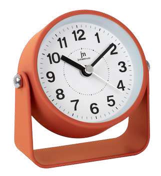 [JA7116O] SVEGLIA QUARZO MOV. SINCRO -ARANCIO