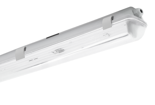 [SUPREMA181200] PLAFONIERA LED CENTURY MODELLO SUPREMA ROUND VUOTA 1 TUBO 1260MM IP65 