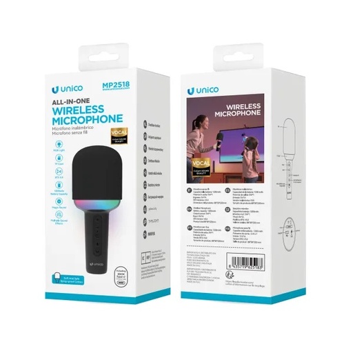 [MP2518] MICROFONO WIRELESS TUTTO IN UNO PER CASA