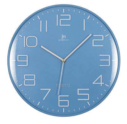 [00991A] OROL. PARETE - ABS 36CM AZZURRO