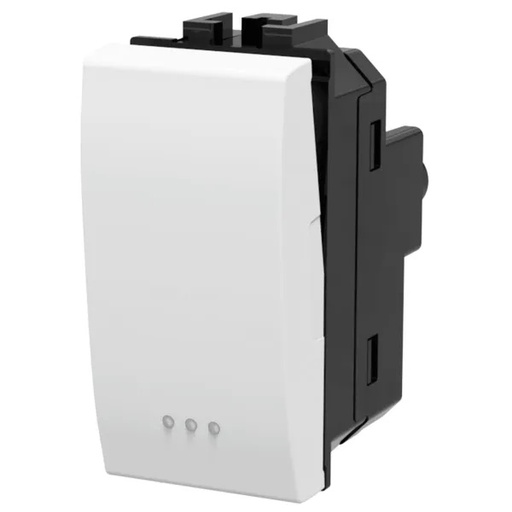 [AI205287] FRUTTO CONTAKT  DEVIATORE  DA INCASSO 10/16A 250V  BIANCO TIPO BTICINO LIVINGLIGHT - INTERNATIONAL