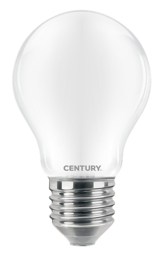 [INSG3042730] LAMPADA LED FILO CENTURY MODELLO INCANTO A60  ALTA EFFICIENZA 4W 470LM E27 SMERIGLIATA 3000K
