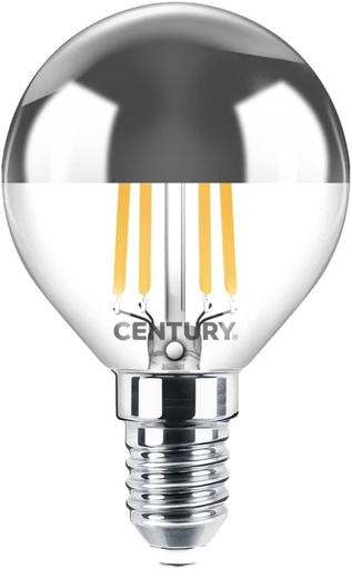 [INH1GSD061427] LAMPADA LED FILO CENTURY MODELLO INCANTO DIMMERABILE SFERA G45 ALTA EFFICIENZA 6W 680LM E14 CHIARA 2700K