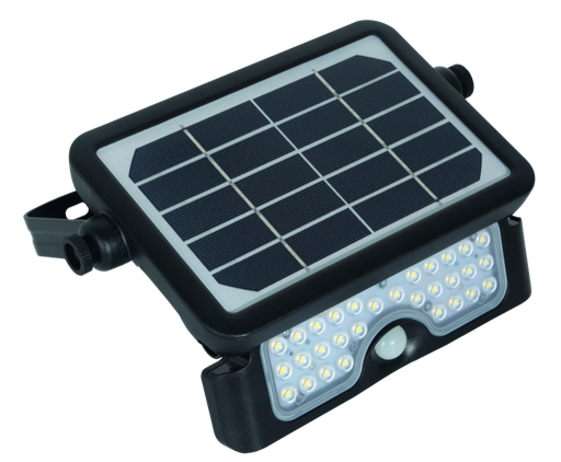 [DVS059040]  PROIETTORE FARO CENTURY LED MODELLO DVERSO CON PANNELLO SOLARE 5W  4000K SENSORE CREPUSCOLARE IP65 500LM 