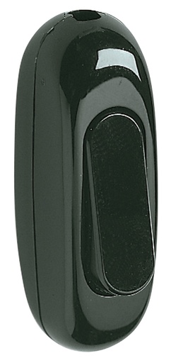 [VIW00113] INTERRUTTORE VIMAR DEVIATORE TERMINALE 1 16A 250V TASTO A BILANCERE NERO