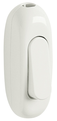 [VIW00113B] INTERRUTTORE VIMAR DEVIATORE TERMINALE 1 16A 250V TASTO A BILANCERE BIANCO