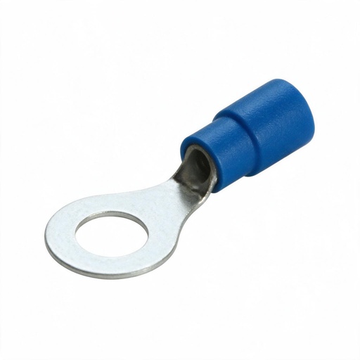 [Z92111] CAPICORDA PREISOLATO AD OCCHIELLO 6.4 MM BLU 100 PZ.ZIPPO