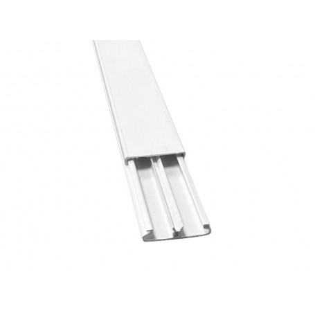 [FG18306] CANALINA FAEG CHIUSA BIANCA A  1 SCOMPARTO 30X10MM IP40 2MT