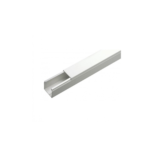 [FG18307] CANALINA FAEG CHIUSA BIANCA A  1 SCOMPARTO 40X25MM IP40 2MT