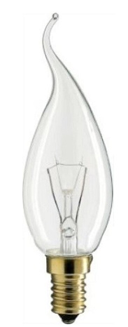 [40VEN] LAMPADA INCANDESCENZA PHILIPS COLPO DI VENTO CHIARA 230V 40W E14 175809/317445 40VEN