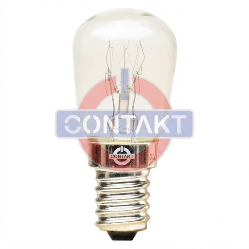 [CT2557] LAMPADA INCANDESCENZA CONTAKT 26X57MM 230V 25W E14 120LM 2500K 2000H