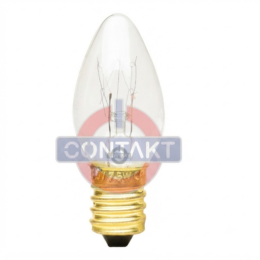 [CT75E14] LAMPADA INCANDESCENZA CONTAKT 22.5X54 MM 230V 7.5W E14 30LM 2500K 2000H
