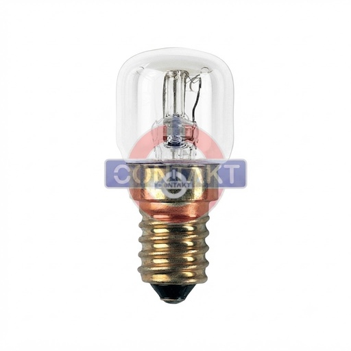 [CTF15] LAMPADA INCANDESCENZA CONTAKT PER FORNO 22X48MM 230V 15W E14 70LM 2500K 1000H