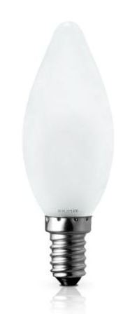 [OLSM15] INCANDESCENZA OLIVA SMERIGLIATA 15W E14 GE