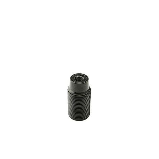 [F0194N] PORTALAMPADA FAI NERO E14 CAMICIA FILETTATA TERMOPLASTICO 