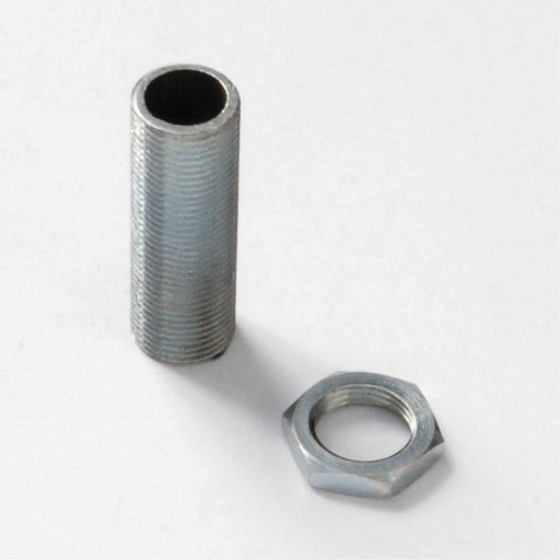 [F0224] DADO ESAGONALE  IN ALLUMINIO 3/8 GAS  FAI