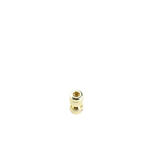 [F0234OT] SERRACAVO IN METALLO OTTONE CON FILETTO FAI 