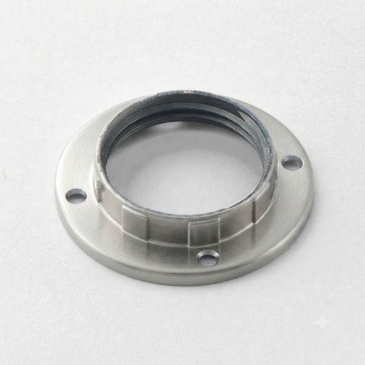 [F0235ARG] GHIERA FAI E14 IN TERMOPLASTICO ARGENTO 