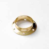 [F1032RA] GHIERA FAI FILETTATA RAMATO E27 IN METALLO