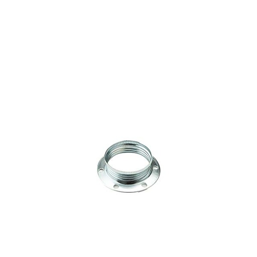 [F1042] GHIERA FAI FILETTATA OTTONE E14 IN METALLO