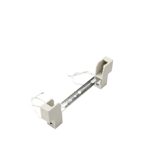 [F1184SG] PORTALAMPADA PER ALOGENE R7S PER LAMPADE Z LUNGHEZZA 118MM STAFFA GIRATA CAVI 25CM E FORI Ø4.8MM   FAI