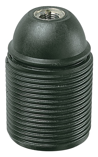 [VIW02107] PORTALAMPADE VIMAR M10X1 CAMICIA FILETTATA E27 NERO