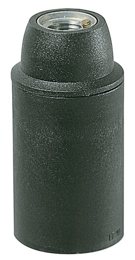 [VIW02121] PORTALAMPADE VIMAR M10X1 CAMICIA LISCIA E14  NERO