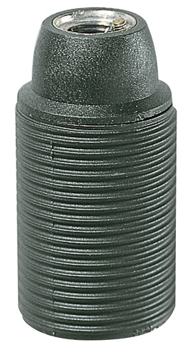 [VIW02127] PORTALAMPADE VIMAR M10X1 CAMICIA LISCIA E14 NERO