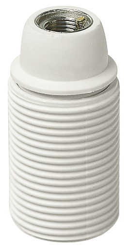 [VIW02127B] PORTALAMPADE VIMAR M10X1 CAMICIA LISCIA E14  BIANCO