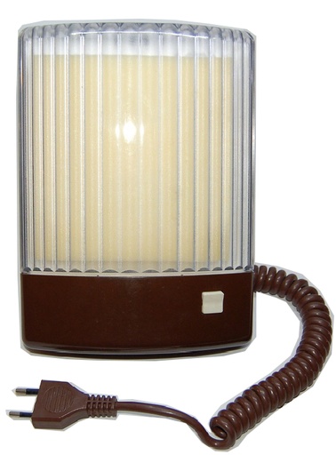 [2DPKC16] 30348 PLAFONIERA 2D INTERRUTTORE + CAVO GE
