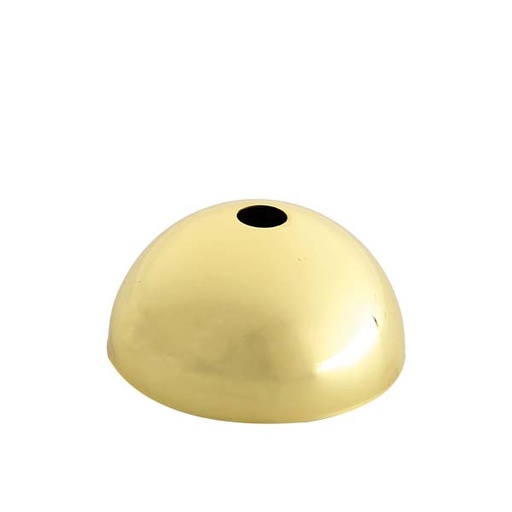 [F0158OT] CAPPELLO FAI COPRI PORTALAMPADA IN METALLO OTTONE 
