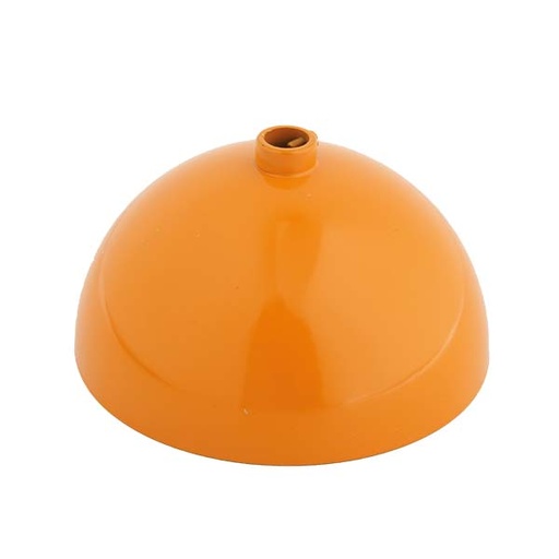 [F1157100AR] ROSONE IN METALLO FINITURA ARANCIONE FAI