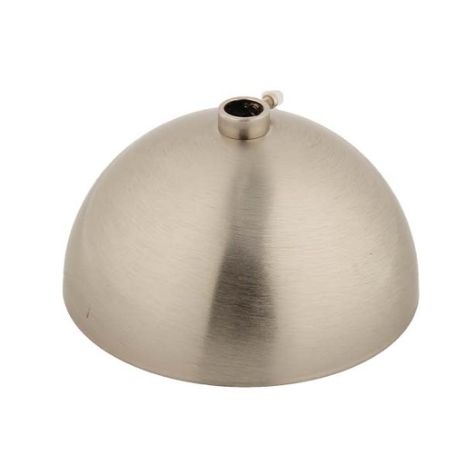 [F1157100SA] ROSONE IN METALLO FINITURA CROMO SATINATO D. 100 FAI