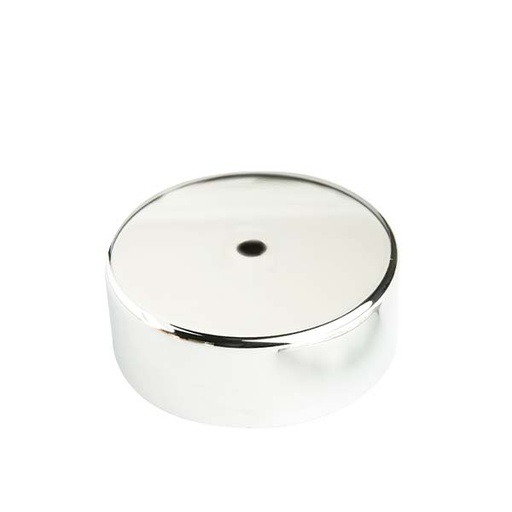 [F1159CR] ROSONE IN METALL0 X PENDEL CROMO 1 FORO+STAFFA FAI