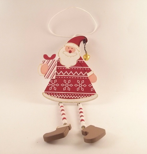 [ARPAR45336] BABBO NATALE REC.LEGNO PZ.48