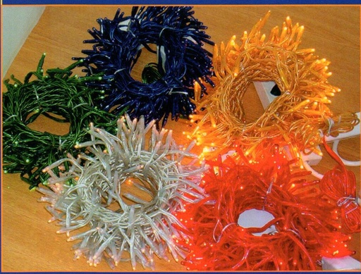 [CL180-24B] MINIATURA ALOGENA ESTERNO 180 MINI LUCI  BLU LJ