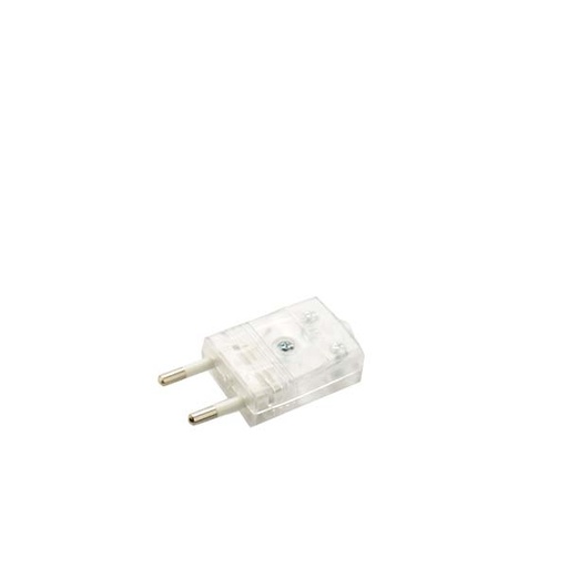 [F8001TRST] SPINA CIVILE FAI 2P 10A S10 ASSIALE TRASPARENTE